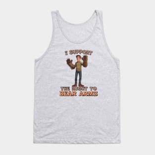 I Support the Right to Bear Arms Tank Top